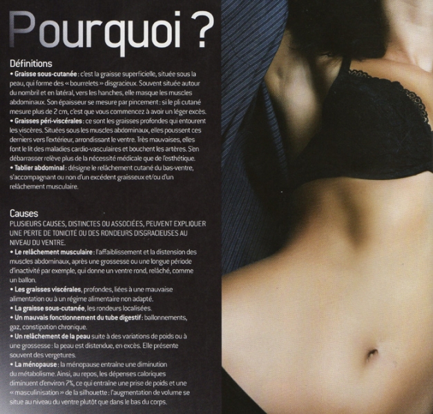 Silhouette ventre plat Perfect Beauty Et&eacute; 2013